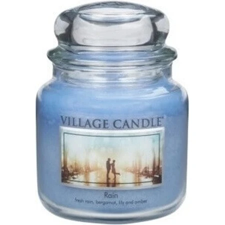 Village Candle Ароматическая свеча в стекле - Дождь - Дарит, средняя 1×1 шт.: цены и характеристики