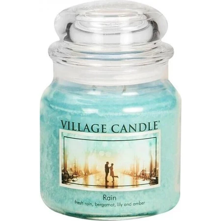 Village Candle Ароматическая свеча в стекле - Дождь - Дарит, средняя 1×1 шт.: цены и характеристики
