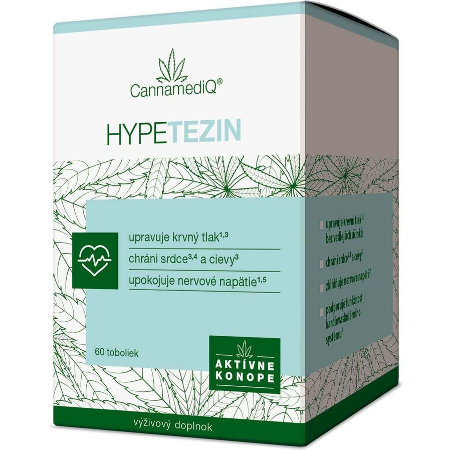 CannamediQ Гіпетезин 60 капсул: ціни та характеристики