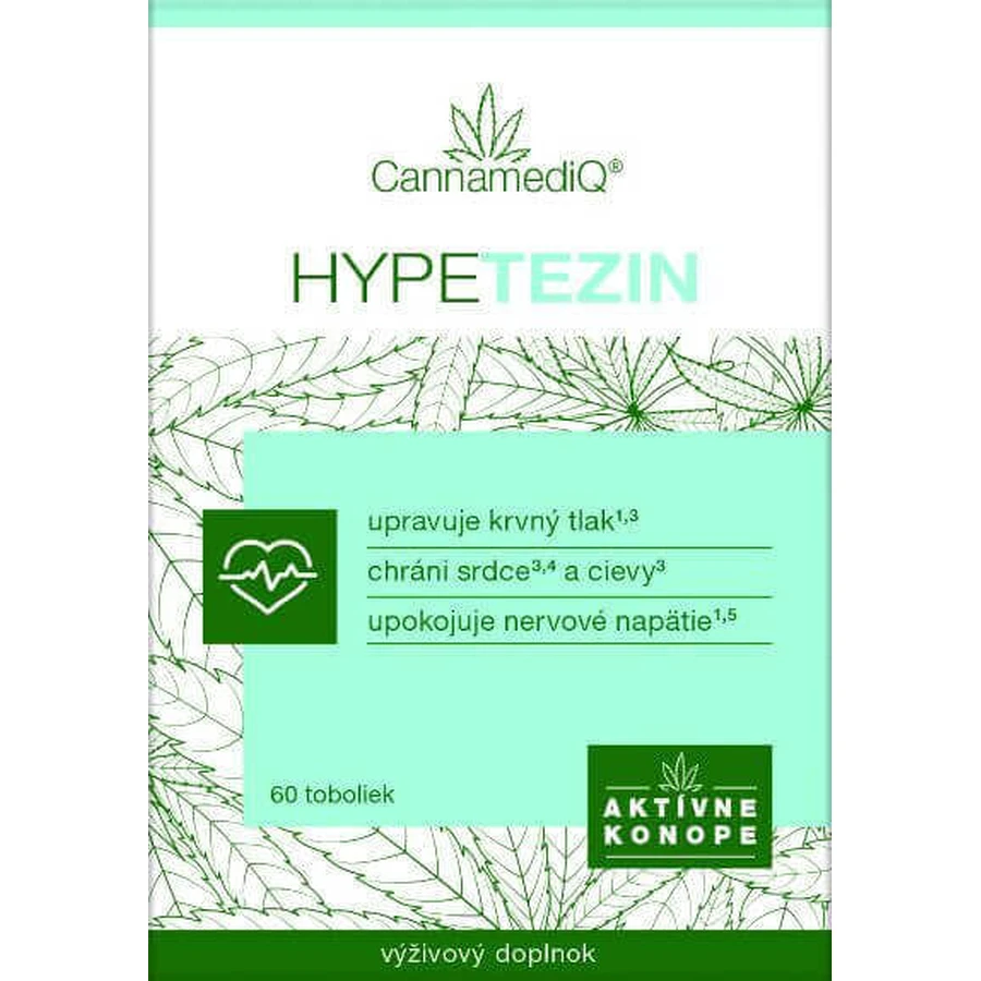 CannamediQ Гіпетезин 60 капсул: ціни та характеристики