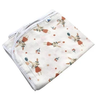 Простое муслиновое одеяло, 120x100 см, Baltic Bebe