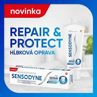 Зубна паста Sensodyne Repair & Protect для чутливих зубів 3 x 75 мл