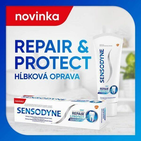 Зубна паста Sensodyne Repair & Protect для чутливих зубів 3 x 75 мл: ціни та характеристики