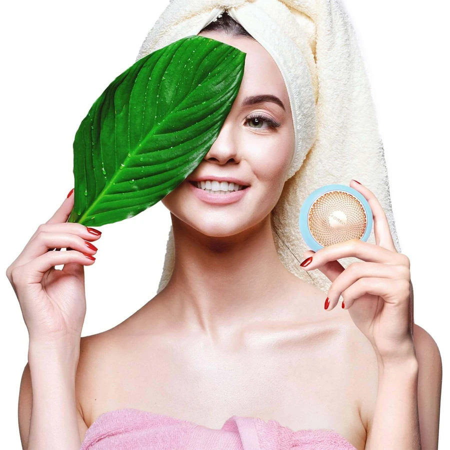 Звуковий пристрій Foreo UFO Sonic для прискорення ефекту плевральної маски, М'ята: ціни та характеристики
