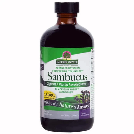Nature's Answer Sambucus Original, бузина, 240 мл: цены и характеристики