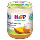 HiPP Fruit Duet Bio, манго и банан с йогуртом, после 6 месяцев, 160 г