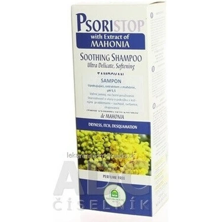 Шампунь Psoristop 1×250 мл, з екстрактом магонії: ціни та характеристики