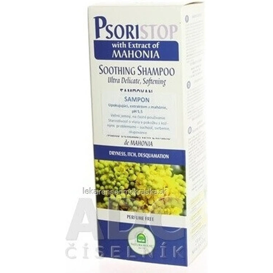 Шампунь Psoristop 1×250 мл, з екстрактом магонії: ціни та характеристики