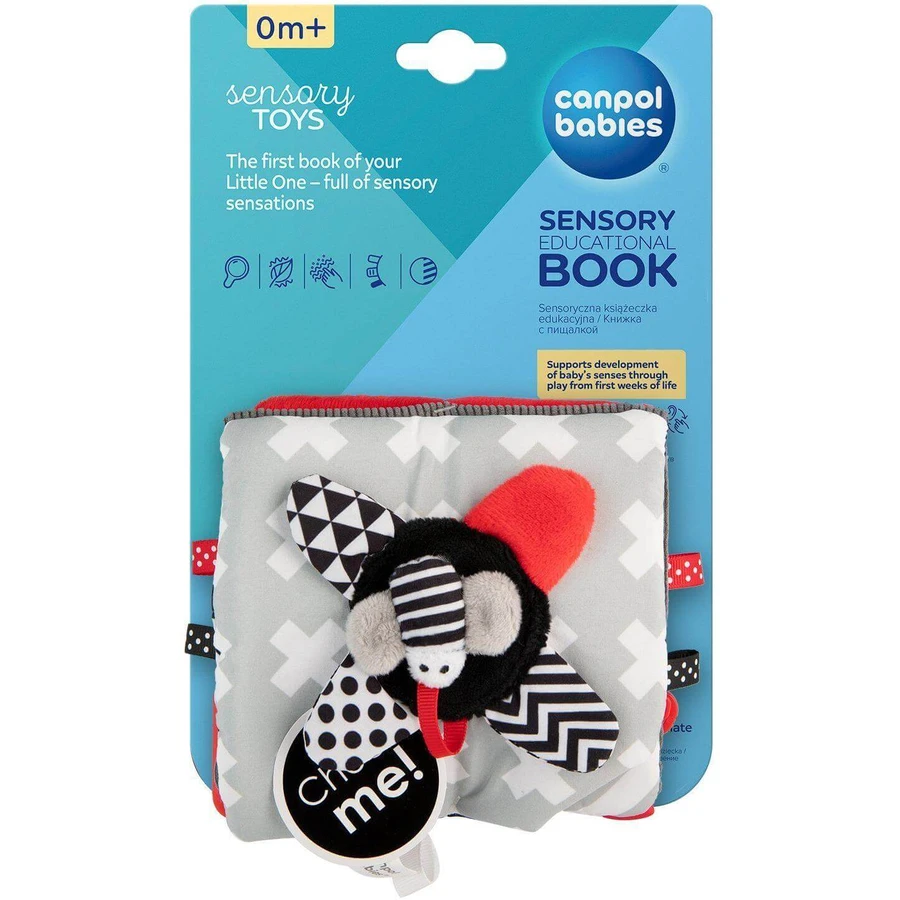 Canpol babies Контрастна розвиваюча іграшка Knika SENSORY: ціни та характеристики