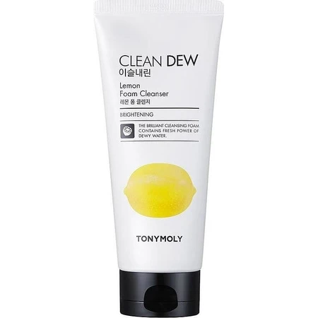 Пінка для вмивання Tony Moly Clean Dew Lemon Foam Cleanser 180 мл 1×180 мл: ціни та характеристики