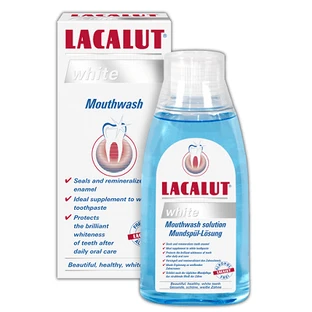 Ополіскувач для порожнини рота Lacalut White, 300 мл, Lacalut