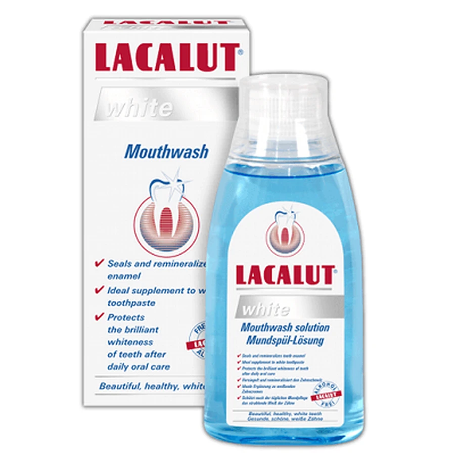 Ополіскувач для порожнини рота Lacalut White, 300 мл, Lacalut: ціни та характеристики