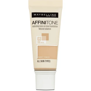 Maybelline New York Affinitone Foundation 03 Light Sand Beige, 30 мл