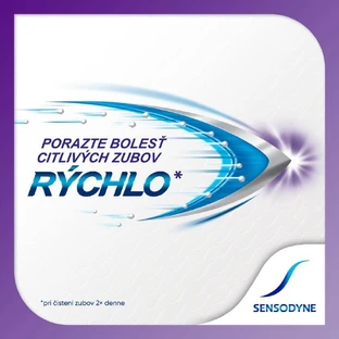 Sensodyne Rapid 1x75 мл, зубная паста от боли в чувствительных зубах