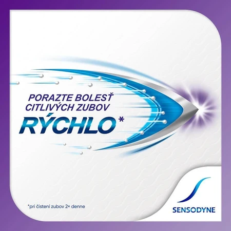 Sensodyne Rapid 1x75 мл, зубная паста от боли в чувствительных зубах: цены и характеристики