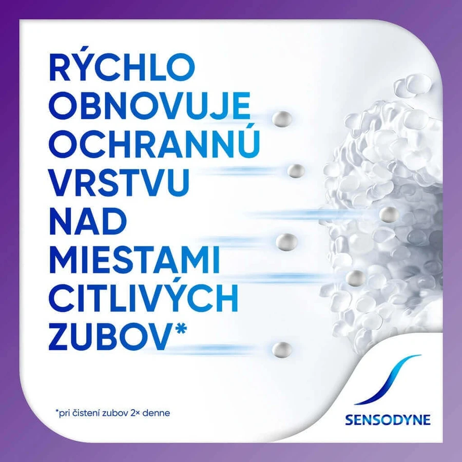 Sensodyne Rapid 1x75 мл, зубная паста от боли в чувствительных зубах: цены и характеристики