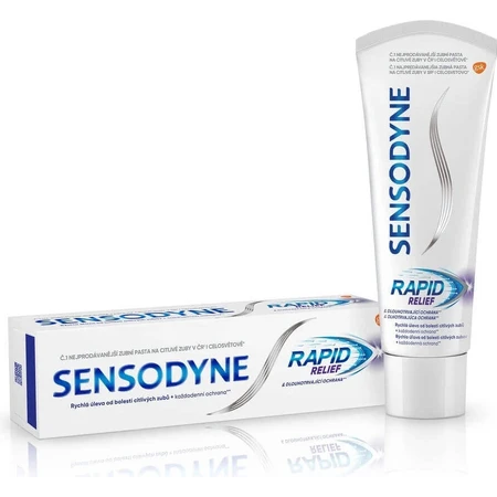 Sensodyne Rapid 1x75 мл, зубная паста от боли в чувствительных зубах: цены и характеристики