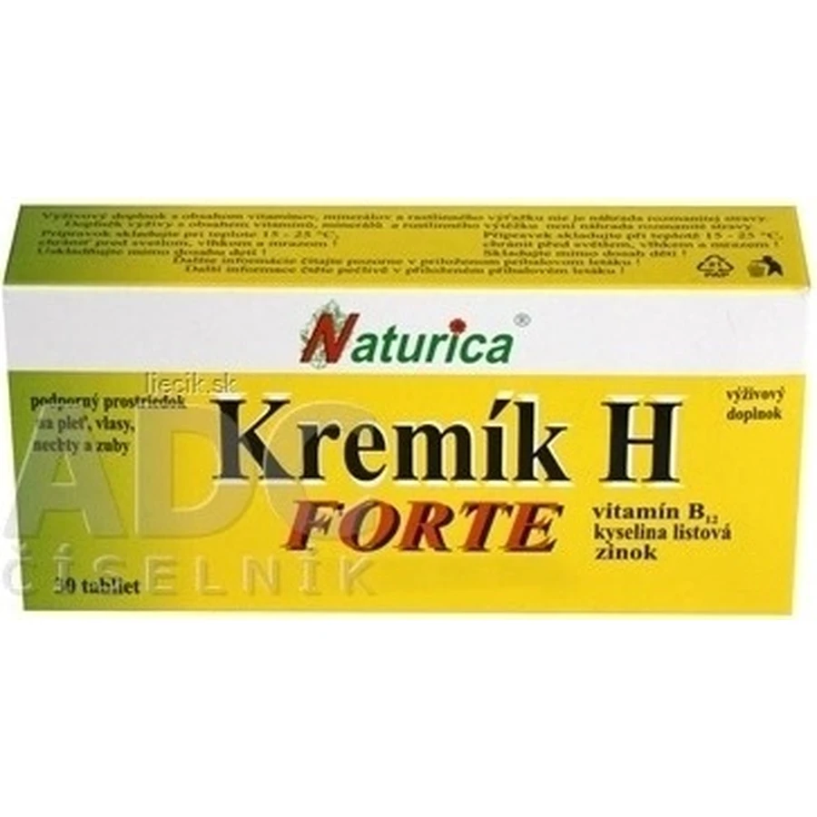 Naturica KREMIK H FORTE 1×30 tbl, силикон: цены и характеристики