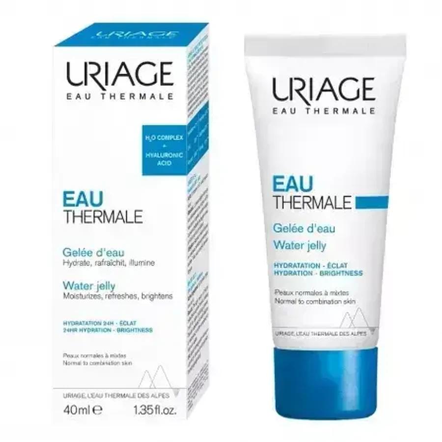 Зволожуючий гель для комбінованої жирної шкіри Eau Thermale, 40 мл, Uriage: ціни та характеристики