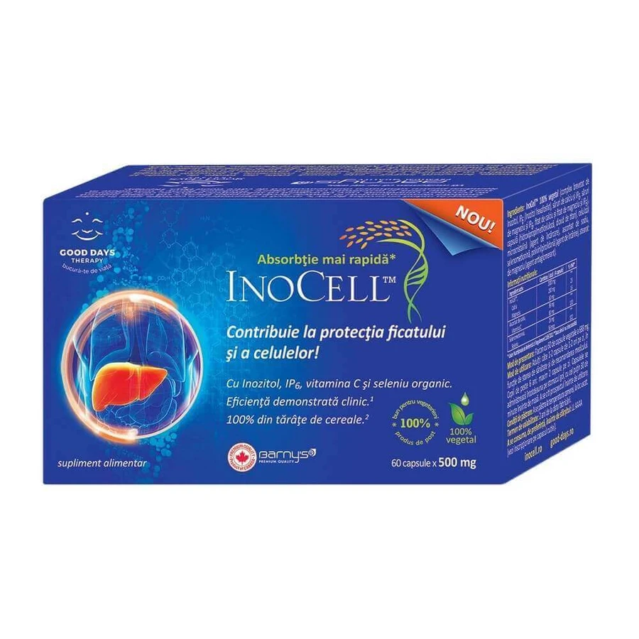 InoCell 500 мг Good Days Therapy, 60 капсул: ціни та характеристики