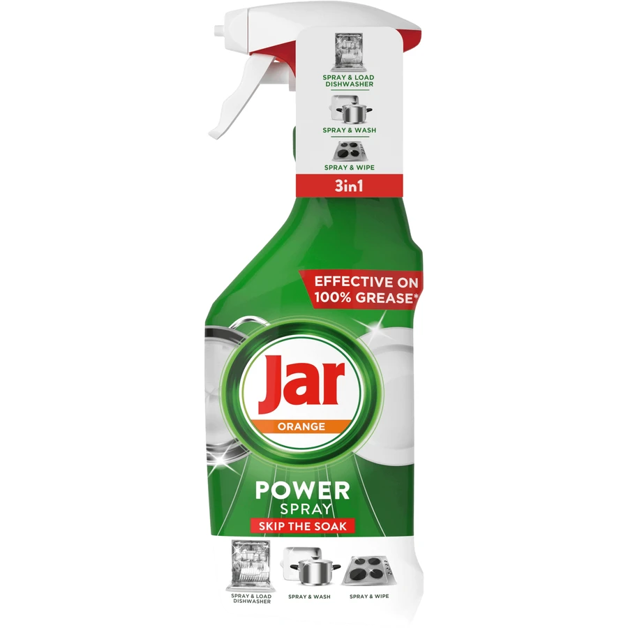 Jar Power Spray, 3 в 1, для посуды и кухни, оранжевый 500 мл: цены и характеристики