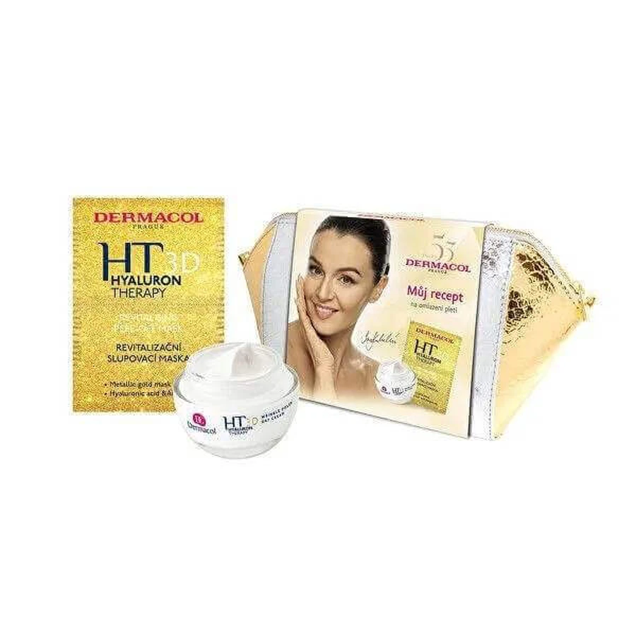 Dermacol DB Hyaluron Therapy 3D III. 1×50 мл + 2 x 7,5 мл крем, маска: цены и характеристики