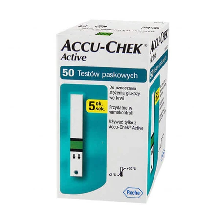 Тест-смужки Accu-Chek Active, 50 шт.: ціни та характеристики