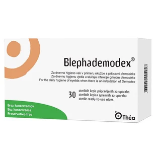 Гігієнічні серветки для повік Thea Blephademodex стерильні, 30 штук