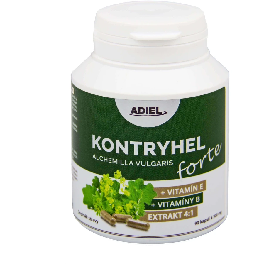 Adiel Alchemilla FORTE + Витамин Е + Витамины В - экстракт 4:1, 90 капсул: цены и характеристики