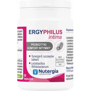 Ergyphilus intima Nutergia (пробіотики, інтимний комфорт) 60 капсул