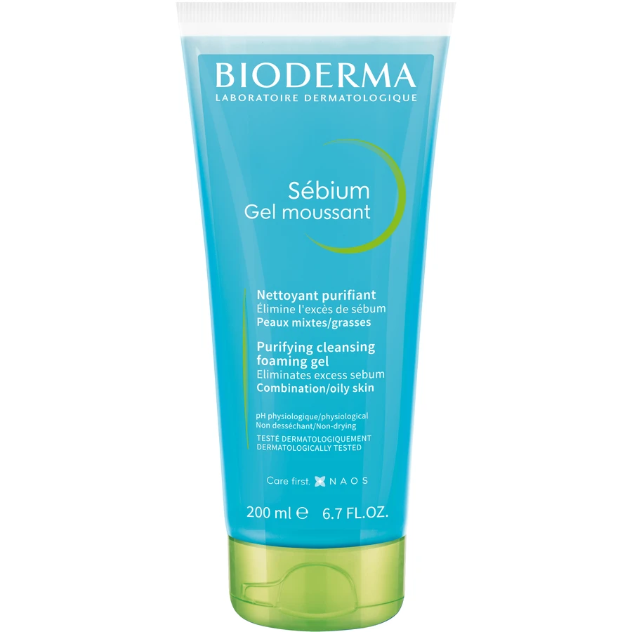 Bioderma Sébium Gel Moussant 200 мл: цены и характеристики