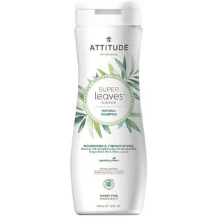 Attitude Super Leaves ампон з детоксикаційним ефектом, живильний для сухого та кучерявого волосся 473 мл