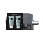 Набір Lierac Homme, лосьйон для обличчя, що заряджає енергією, 50 мл + багатофункціональний лосьйон для душу, 50 мл + косметичка в подарунок: ціни та характеристики