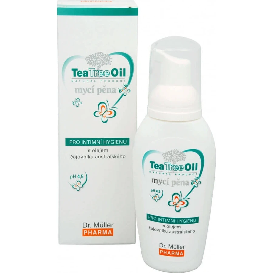 Dr. Müller Tea Tree Oil Washing Foam 1×150 мл, пенка для интимной гигиены: цены и характеристики