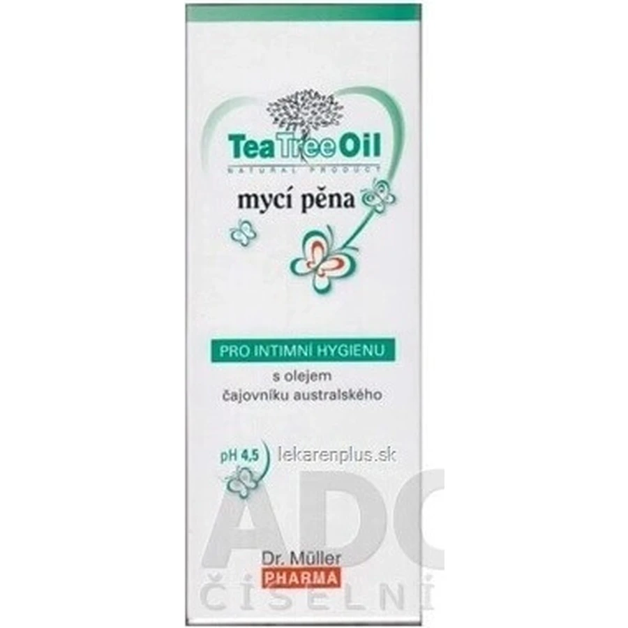 Dr. Müller Tea Tree Oil Washing Foam 1×150 мл, пенка для интимной гигиены: цены и характеристики