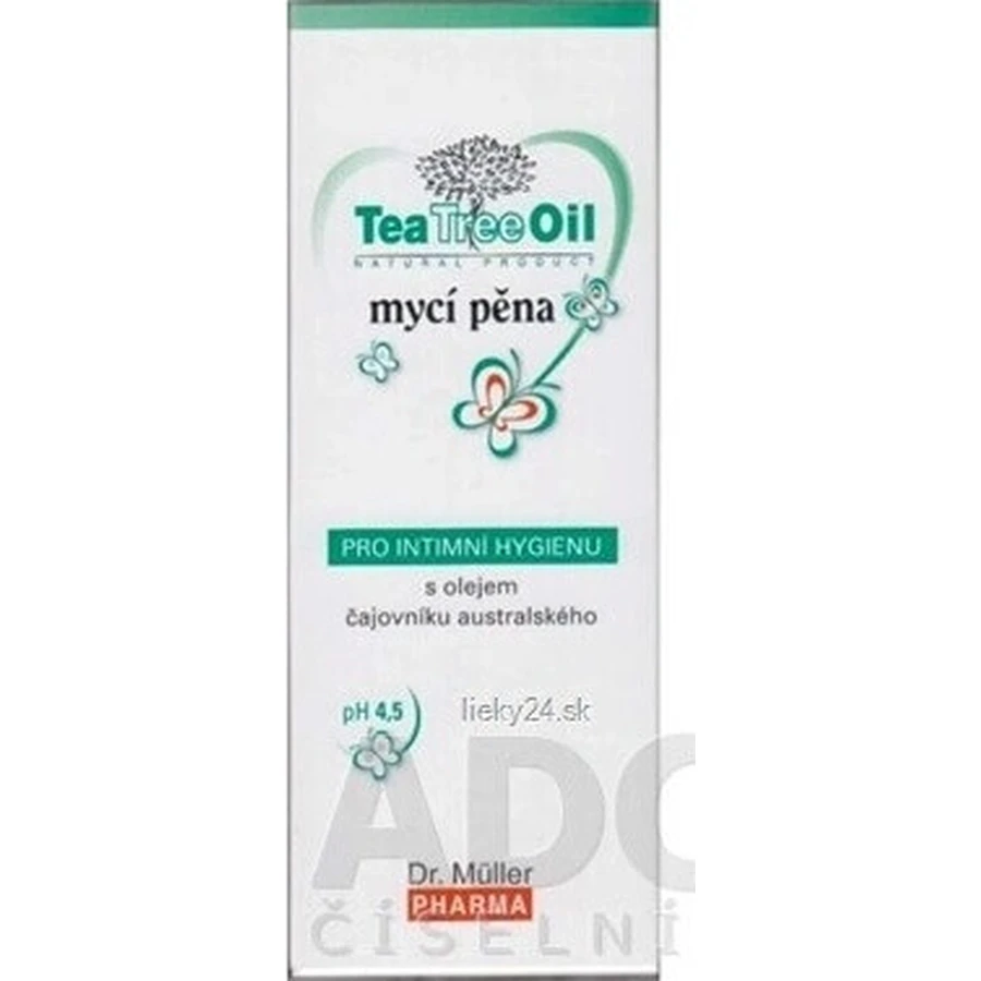 Dr. Müller Tea Tree Oil Washing Foam 1×150 мл, пенка для интимной гигиены: цены и характеристики