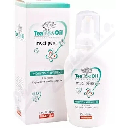Dr. Müller Tea Tree Oil Washing Foam 1×150 мл, пенка для интимной гигиены: цены и характеристики