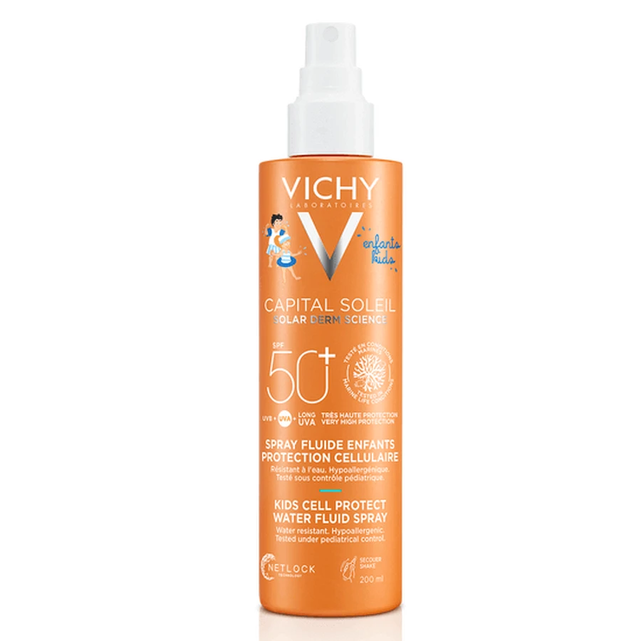 Vichy Capital Soleil Дитячий захисний спрей SPF 50+ 200 мл: ціни та характеристики