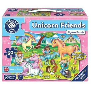 Игрушка-пазл "Друзья единорога", Orchard Toys