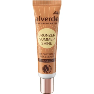Alverde Naturkosmetik Рідкий бронзер літній блиск - №20 Рожеве золото, 15 мл