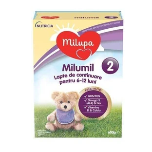 Последующая молочная смесь Milumil PreciNutri 2, 6-12 месяцев, 600 гр, Milupa