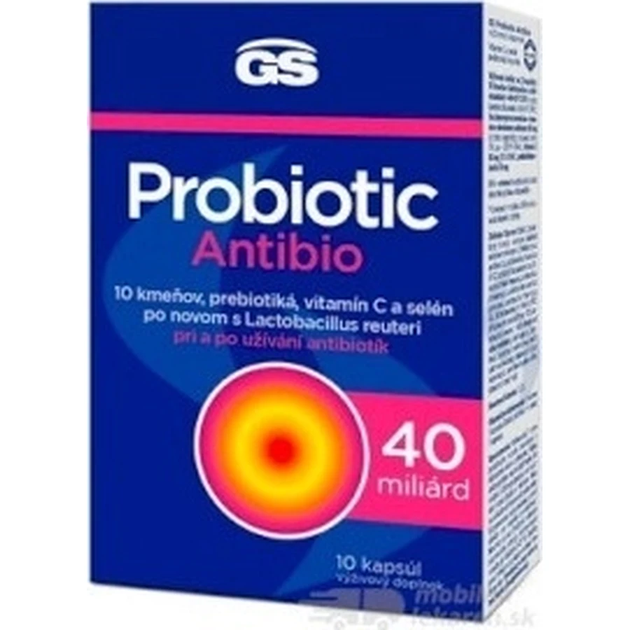 GS Probiotic Antibio 1×10 cps, дієтична добавка: ціни та характеристики