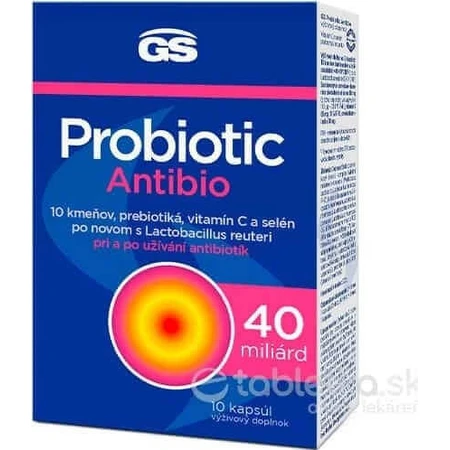 GS Probiotic Antibio 1×10 cps, дієтична добавка: ціни та характеристики