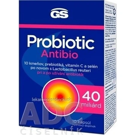 GS Probiotic Antibio 1×10 cps, дієтична добавка: ціни та характеристики