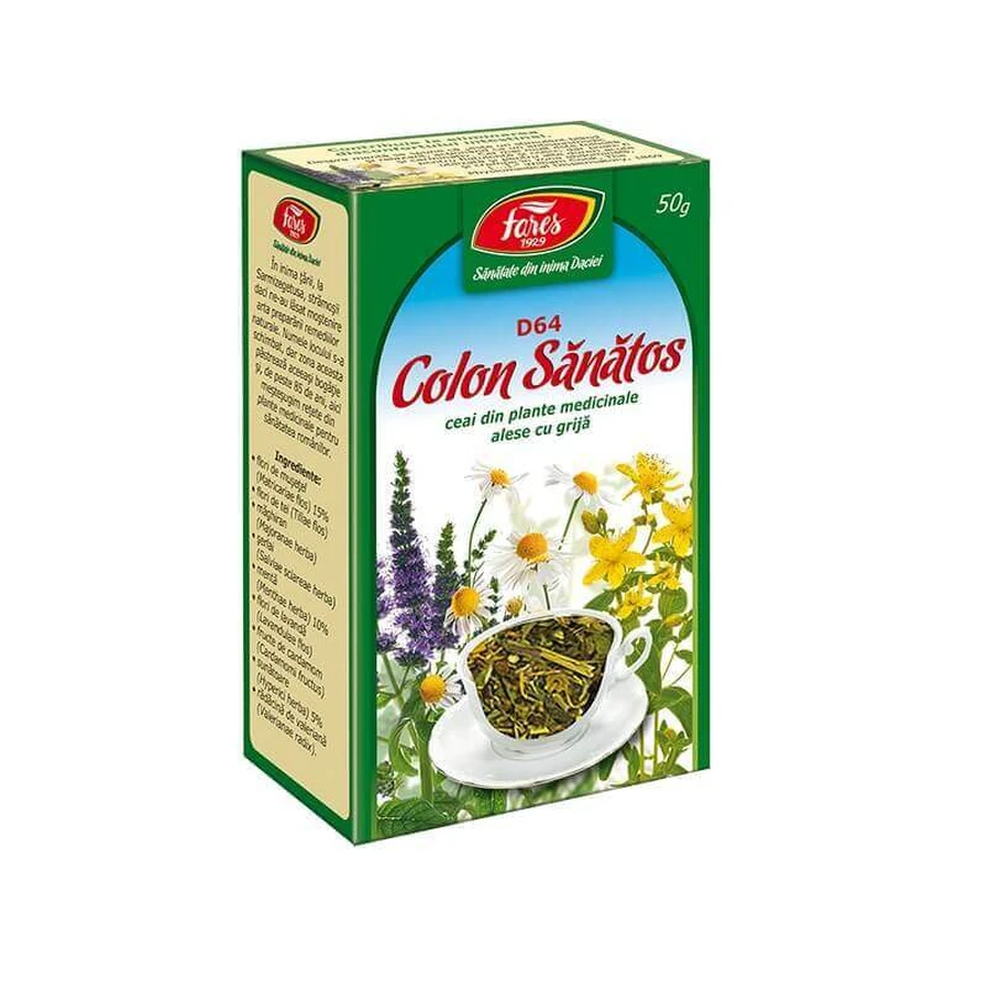 Чай Colon Snetos, D64, 50 г, Fares: ціни та характеристики