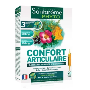 Комфорт для суставов, 20 флаконов, Santarome Natural