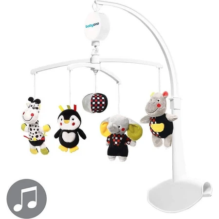 BABYONO C-MORE Команда мечты 1×1 шт, музыкальная карусель: цены и характеристики