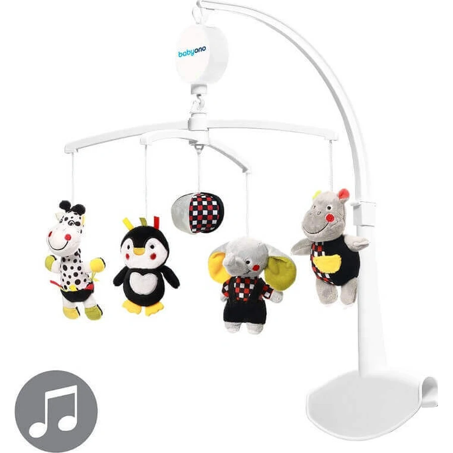 BABYONO C-MORE Команда мечты 1×1 шт, музыкальная карусель: цены и характеристики