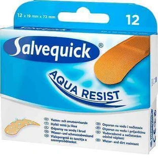 Пластирі Aquarezist, 12шт, Salvequick