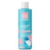 Idee Derm Baby 2-в-1 эмульсия для купания и мытья тела с первого дня жизни, 400 мл